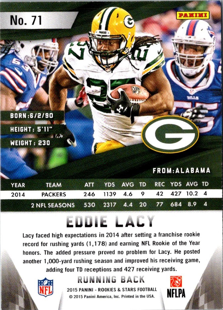 2015 Panini Rookies & Stars Eddie Lacy