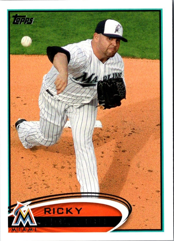 2012 Topps Ricky Nolasco #322