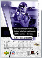 1998 Upper Deck Demetrius Williams #27