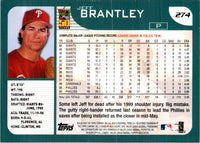 2001 Topps Jeff Brantley #274