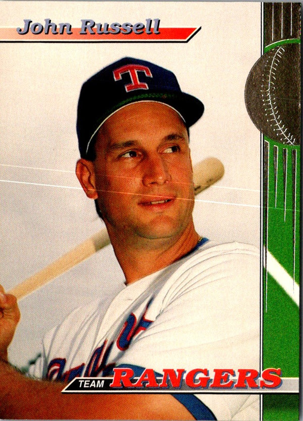 1993 Stadium Club Texas Rangers John Russell #23