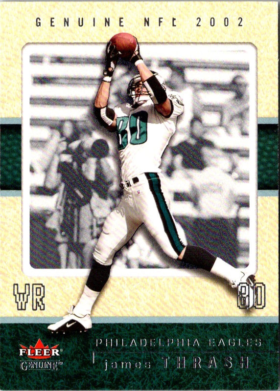 2002 Fleer Genuine James Thrash #87