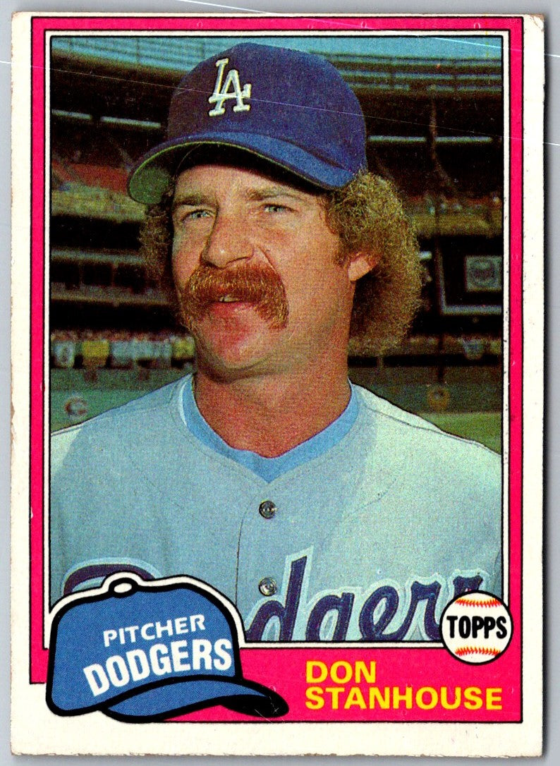 1981 Topps Don Stanhouse