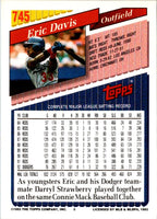 1993 Topps Eric Davis #745