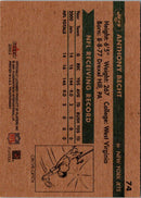 2001 Fleer Tradition Anthony Becht