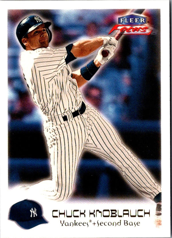 2000 Fleer Focus Chuck Knoblauch #14