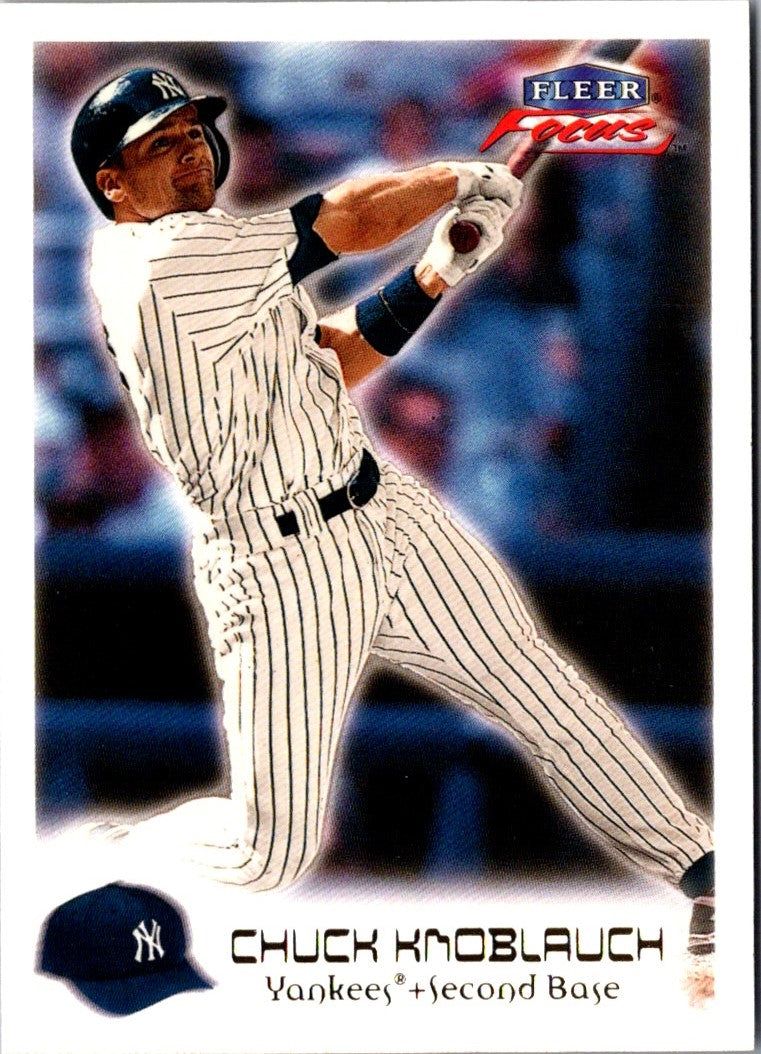 2000 Fleer Focus Chuck Knoblauch