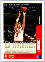 1996 Collector's Choice Toni Kukoc #21