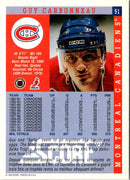1993 Score Guy Carbonneau