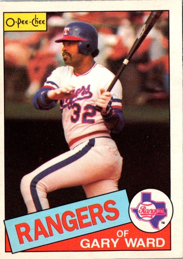 1985 O-Pee-Chee Gary Ward #84