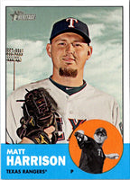 2012 Topps Heritage Matt Harrison #284