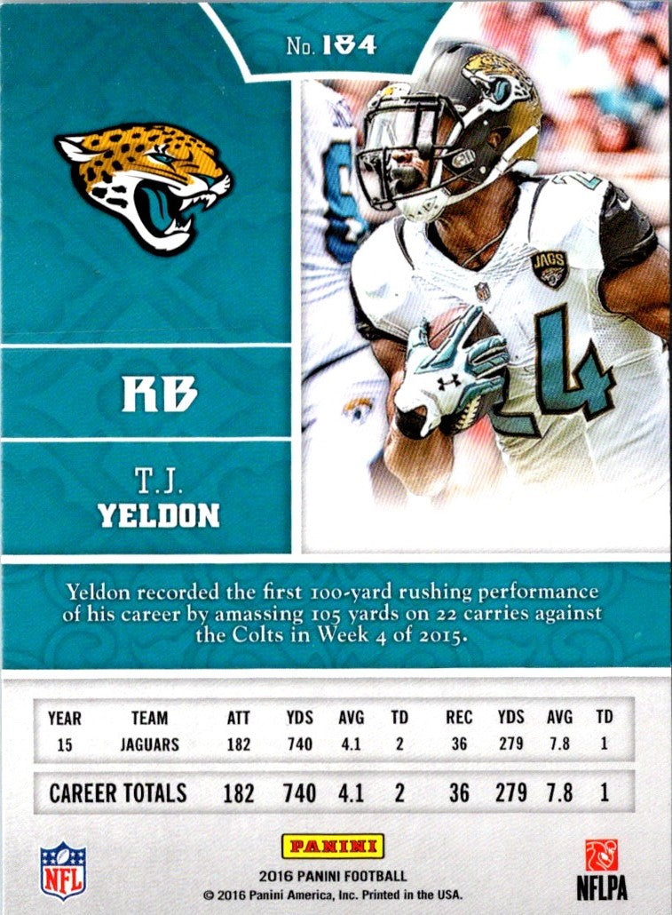 2016 Panini T.J. Yeldon