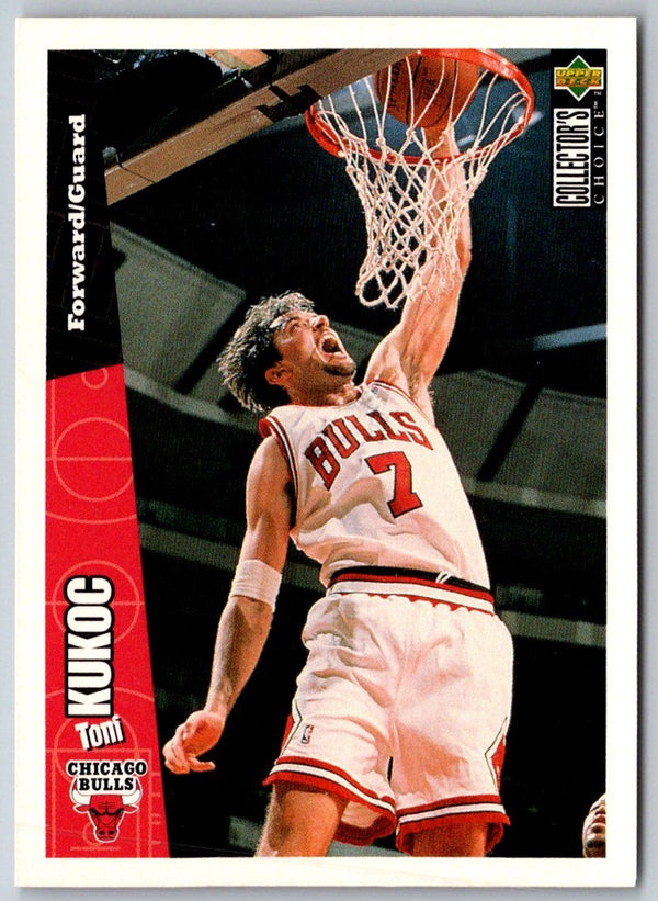 1996 Collector's Choice Toni Kukoc #21