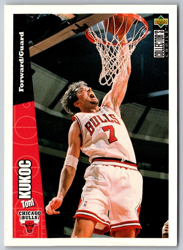 1996 Collector's Choice Toni Kukoc #21