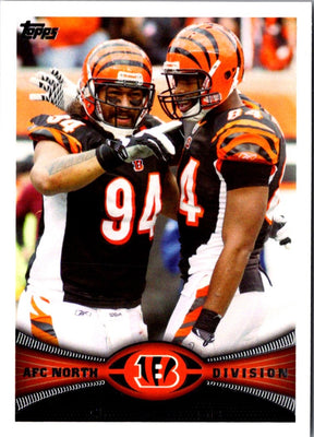 2012 Topps Cincinnati Bengals: Jermaine Gresham/Domata Peko #216