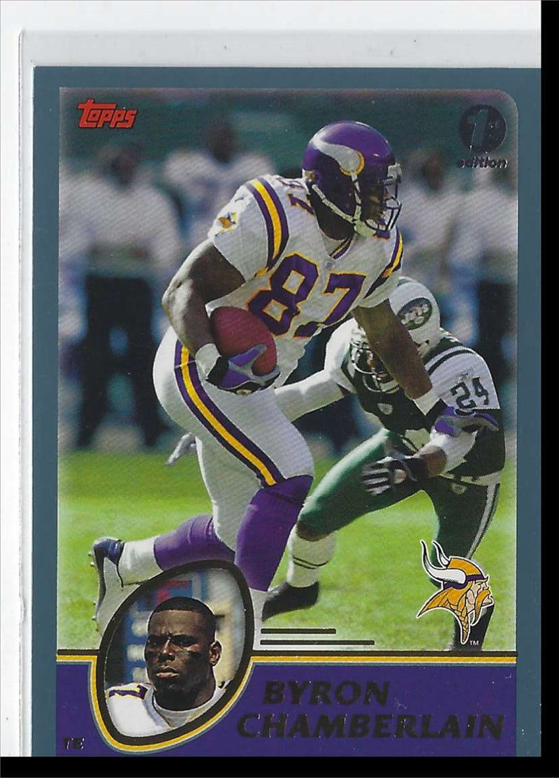 2003 Topps Byron Chamberlain