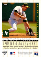 1994 Collector's Choice Troy Neel #215 Silver Signature