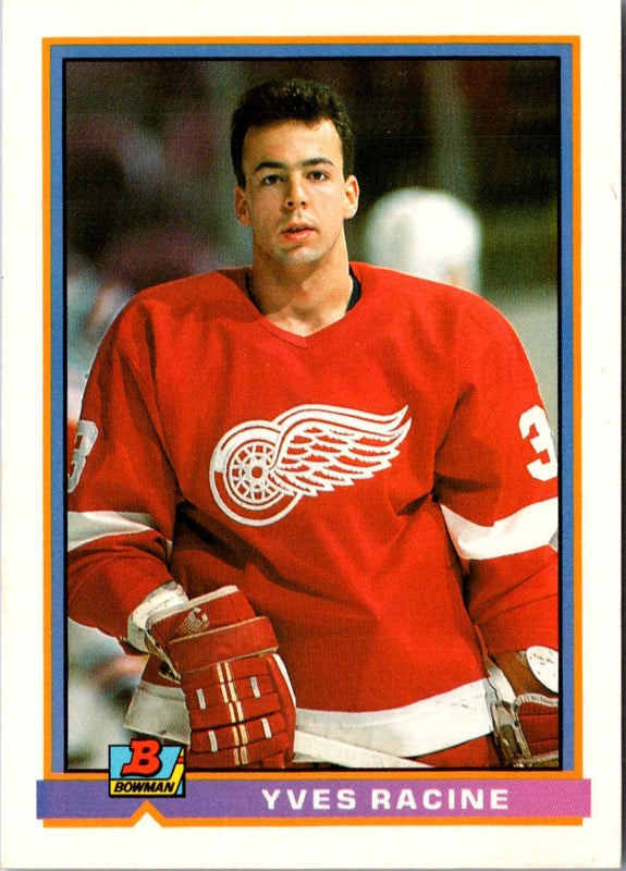 1991 Bowman Yves Racine #44