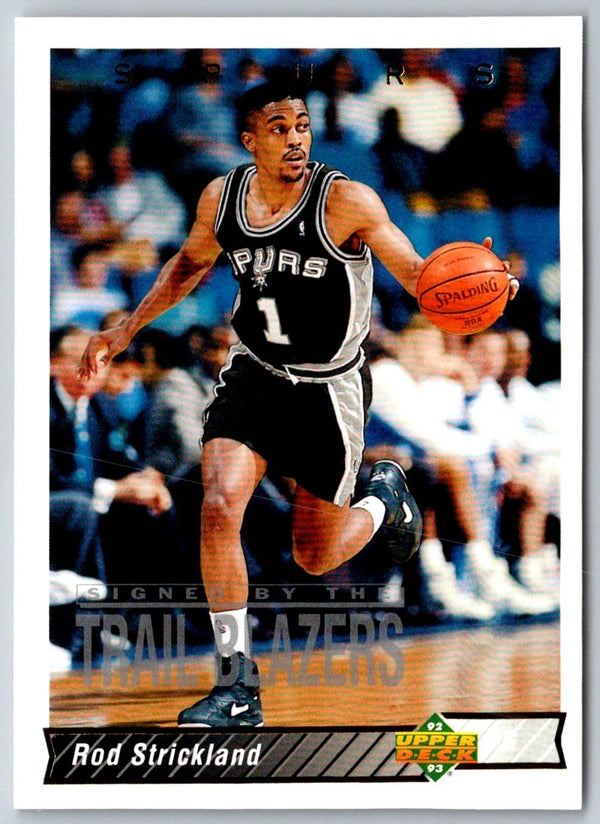 1992 Upper Deck Rod Strickland #74