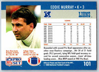 1990 Pro Set Eddie Murray #101