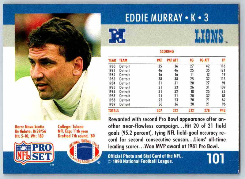 1990 Pro Set Eddie Murray