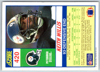 1990 Score Keith Willis #420
