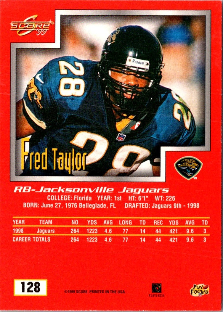 1999 Score Fred Taylor