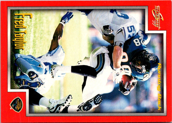 1999 Score Fred Taylor #128