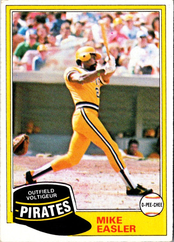 1981 Topps Mike Easler #92