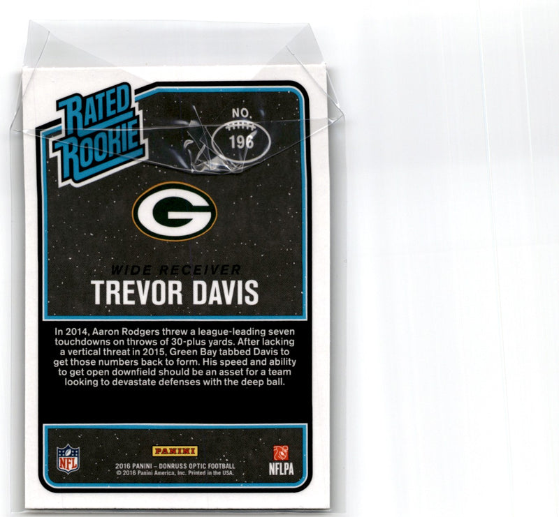 2016 Donruss Optic Trevor Davis