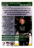 1995 Topps New to the Game Andrei Nikolishin #22NG