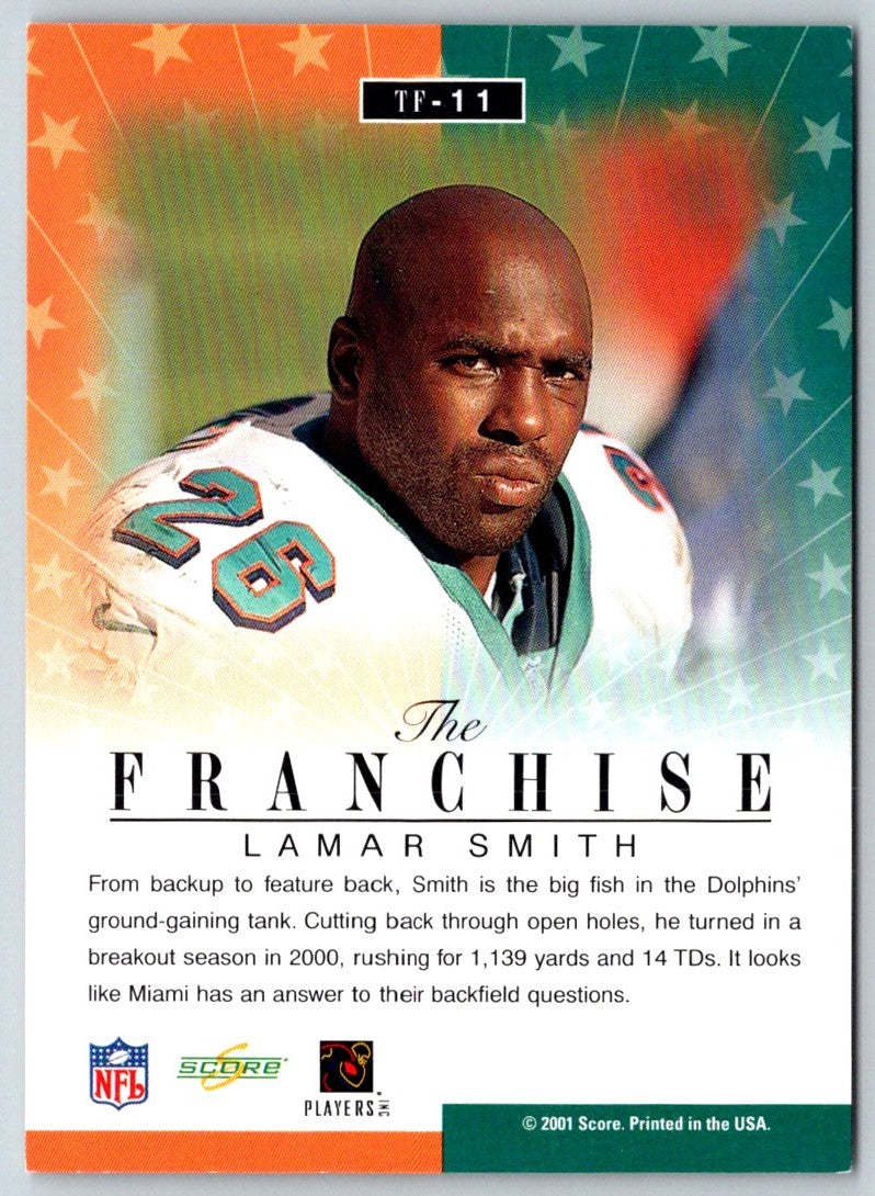 2001 Score Franchise Lamar Smith