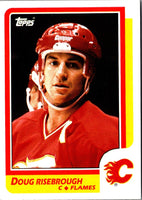 1986 Topps Doug Risebrough #196