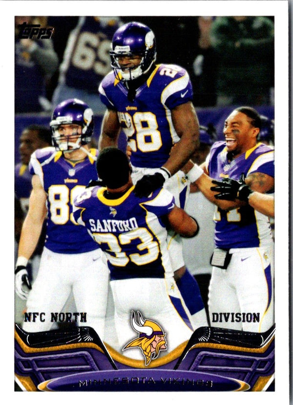 2013 Topps Minnesota Vikings #169