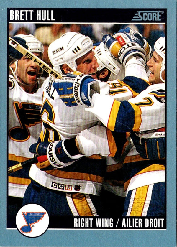 1992 Score Brett Hull #350