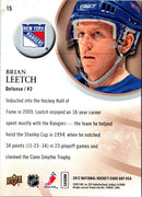 2011 Upper Deck National Hockey Card Day USA Brian Leetch