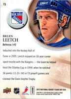 2011 Upper Deck National Hockey Card Day USA Brian Leetch #15