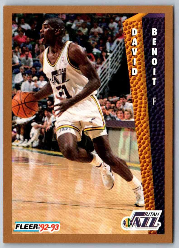 1992 Fleer David Benoit #218