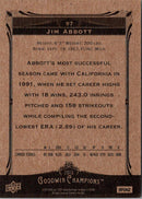 1992 Topps Kids Jim Abbott