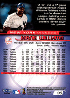 2000 Fleer Focus Bernie Williams #36