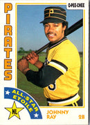 1984 O-Pee-Chee Johnny Ray