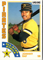 1984 O-Pee-Chee Johnny Ray #387
