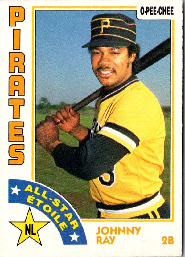 1984 O-Pee-Chee Johnny Ray #387