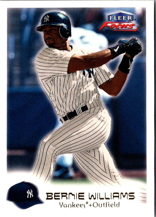 2000 Fleer Focus Bernie Williams #36