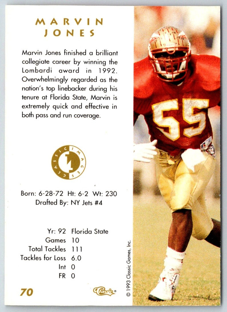 1993 Classic Marvin Jones