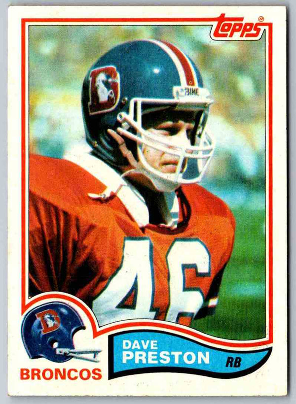 1982 Topps Dave Preston #85