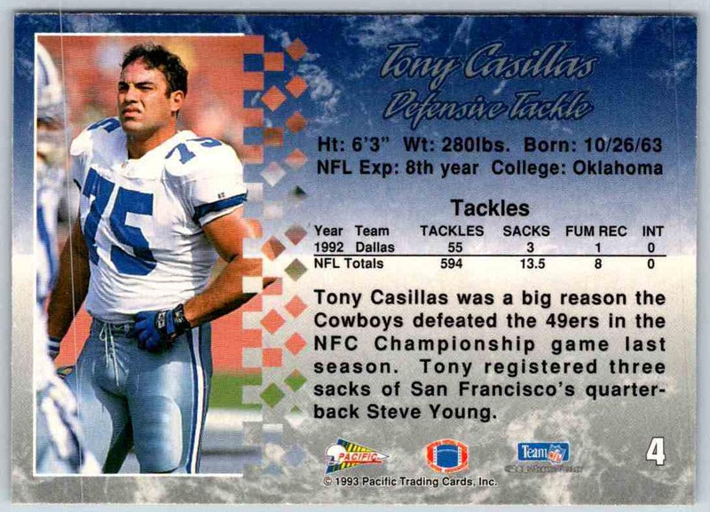 1998 Pacific Tony Casillas