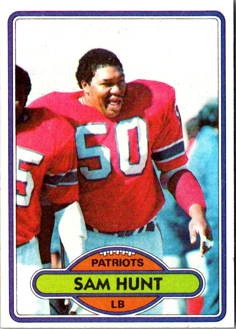 1980 Topps Sam Hunt