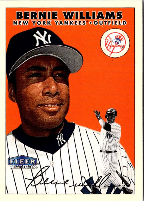 2000 Fleer Tradition Bernie Williams #420