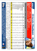 2004 Topps Orlando Hudson